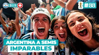 ARGENTINA A SEMIFINALES DEL MUNDIAL 🇦🇷 *REACCIÓN DESDE EL ESTADIO*