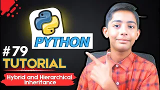 Hybrid and Hierarchical Inheritance in Python Python Tutorial - Day
