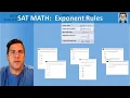 SAT Math Exponent Rules