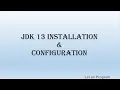 Core Java Complete Tutorial 2 JDK 13 Installation and Configuration in Windows 10 Let us Program