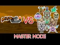 Terraria 1 4 4 - Flamethrower vs ALL Bosses Master Mode
