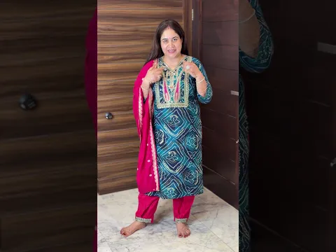 Beautiful chundari Suit @Saritajethudarak @SaritaJethuShorts #shorts #flipkart