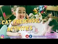 Cat Themed Preschool Activities