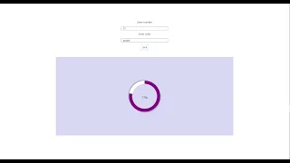 Coding ASMR Circular Progress Bar Using HTML CSS JavaScript Coding with me