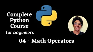 Comparison Math Operators in Python Python Tutorial for Absolute Beginners 2020