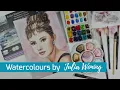 Download Lagu Portret in Aquarelverf by Julia Woning