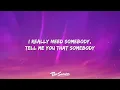 Latto - Somebody (Lyrics)