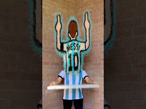 A little tribute to Messi as he announced his international retirement #messi #lionelmessi #riceart