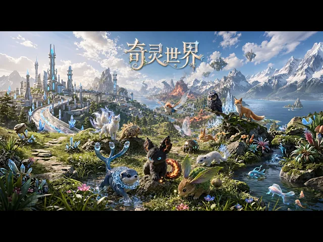奇灵世界1-3 合集 属于少年与伙伴的冒险,已经开始了。你选择它,它也选择你。从第一只小兽开始,一起向奇灵大师出发
