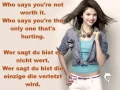 Download Lagu Selena Gomez - Who Says ( Lyrics + Übersetzung )