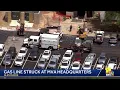 GAS LINE STRUCK AT A HEADQUARTERS IN GLEN BURNIE