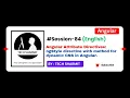 ngStyle directive with method for dynamic CSS in Angular Angular Directives English Session-84