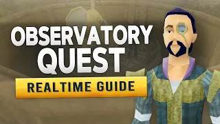 RS3 Observatory Quest - Realtime Quest Guide