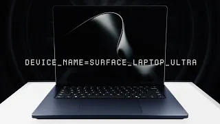 Introducing Surface Laptop Ultra