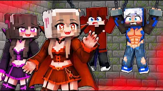 This VAMPIRE GIRLS KIDNAPPED me again in Minecraft!