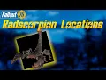 Fallout 76 - Radscorpion Locations