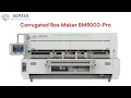 Download Lagu BM3000-Pro Corrugated Box Maker | Aopack Short Run On Demand Cardboard Box Making Machine