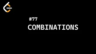 Combinations Leetcode 77 Java