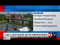 Traffic alert Lane closure scheduled for Winooski bridge