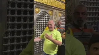 وصلة انشادية عند مقام سيدنا الحسين في القاهرة 