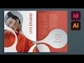 How to make this ELASTIC CIRCLE CLIPPING Layout InDesign Layouts Episode 13