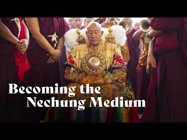 Becoming the Nechung Medium | Ven. Thupten Ngodup, the Nechung Medium [Turn on Captions]