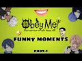 Obey me! One master to rule them all! anime funny moments (part 1)