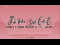 JOM SOLAT - UNIC FT ANIQ MUHAI & NAUFAL ISA ( LIRIK )