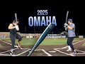 Hitting with the 2025 OMAHA BBCOR Baseball Bat Review