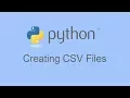 Writing CSV Files in Python