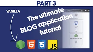 Node js BLOG APP - CRUD and image upload Node JS Tutorial Part 3