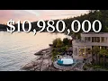 Inside This 10 980 000 Oceanfront Estate in West Vancouver Luxury Home Tour
