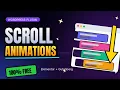 I Built a FREE Scroll Animation Plugin for WordPress Works with Elementor Gutenberg