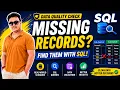 SQL Data Quality Check Find Missing Customer Records LEFT JOIN NULL Check