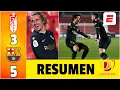 Granada 3-5 Barcelona INFARTANTE remontada DOBLETES de Griezmann y Jordi Alba Copa del Rey