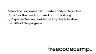 Learn Lambda Functions by Building an Expense Tracker Python Beta Cert Step 24