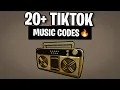 20 VIRAL TIKTOK ROBLOX MUSIC AUGUST 2026