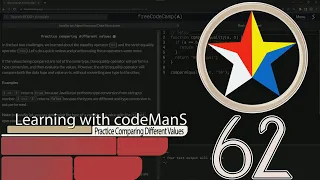 JavaScript Basic 62 Practice Comparing Different Values FreeCodeCamp