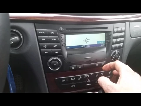 Download MP3 Mercedes W211 Uhr einstellen analog clock setting APS 50