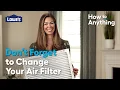 How to Replace Your Home Air Filters How To Anything