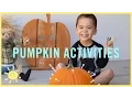 PLAY 5 Non-Carving Pumpkin Activities