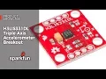 Product Showcase H3LIS331DL Triple Axis Accelerometer Breakout