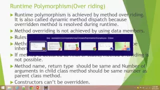 core java basic concepts overloading vs overriding-polymorphism - 7