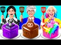 Wednesday vs Grandma Cooking Challenge | Tasty Food Tricks by Fun Teen