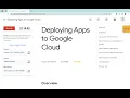 Deploying Apps to Google Cloud