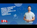 Medical Licensing in Canada Getting Started with PhysiciansApply ca Source Verification