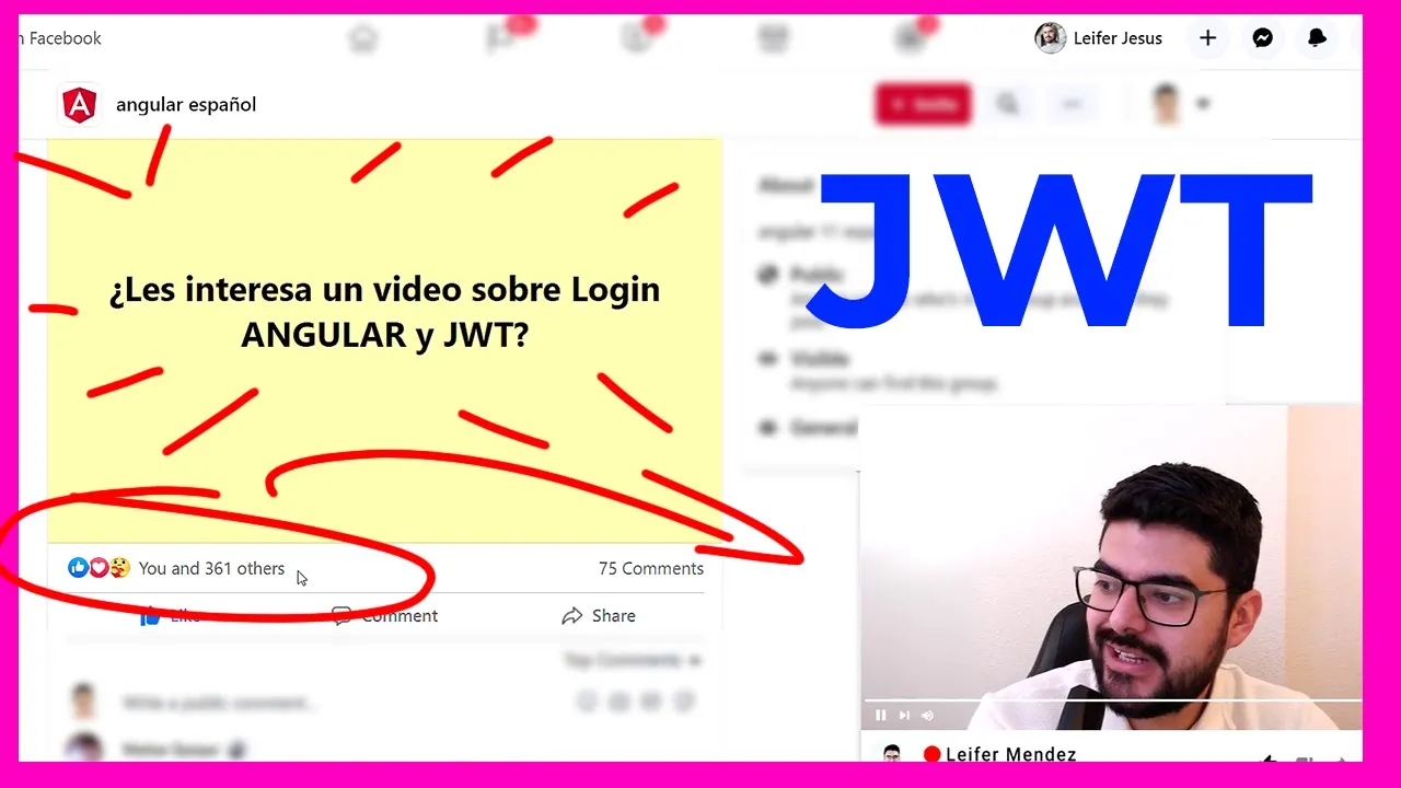 🔒¿ Cómo usar JWT y ANGULAR?, ¿Qué es Jwt o json web token? tutorial actualizado