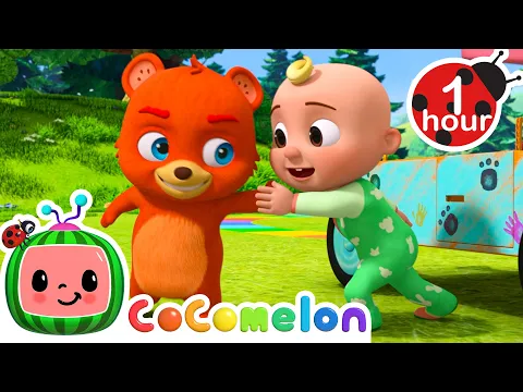 Download MP3 High Five Song - Fantasy Animals | CoComelon - Animal Time | Nursery Rhymes for Babies