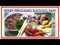 Download Lagu Resep RENDANG DAGING SAPI simple enak bumbu mantap