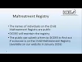 DSS - Transitioning Child Abuse and Neglect Investigations in Child Care Facilities